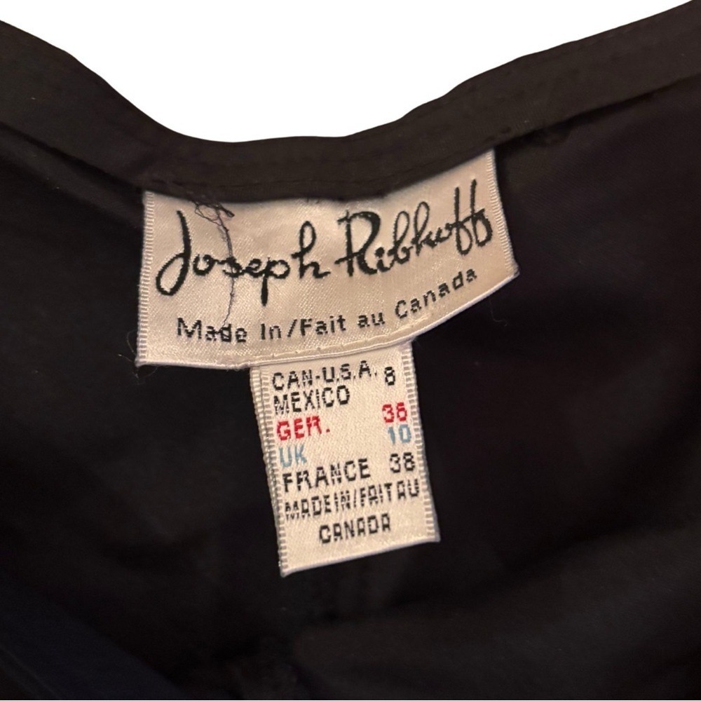 Joseph Ribkoff Flare Ruffle Dress Pant - Picture 2 of 4